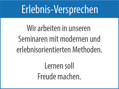 Erlebnis-Versprechen