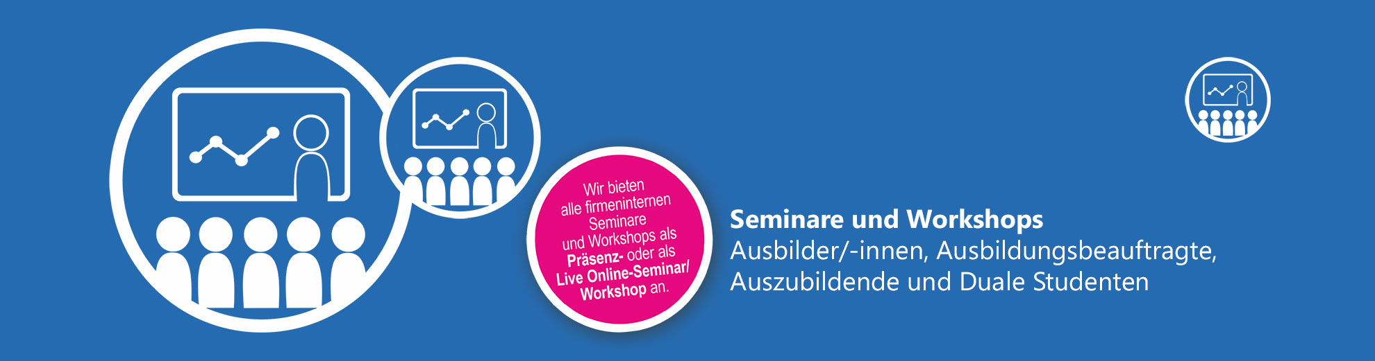 Seminare und Workshops - Azubis